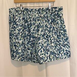Air Jordan Men's Essentials Poolside Shorts Men's XXL Blue Mesh NWT's